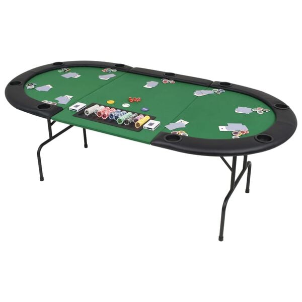 Table de poker pliable 9 joueurs