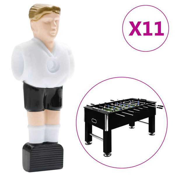 Joueurs baby-foot pour tige de 15,9 mm 22 pcs