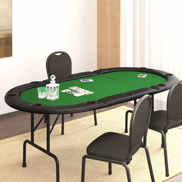 Table de poker pliable 10 joueurs