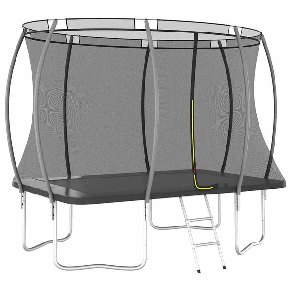 Trampoline Gris 274 x 183 x 256 cm