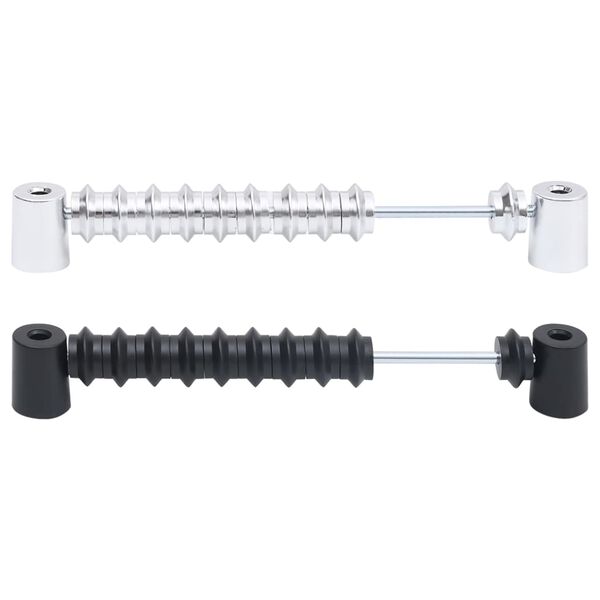 Compteur de points baby-foot 2 pcs Noir et argenté