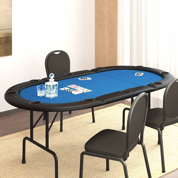 Table de poker pliable 10 joueurs