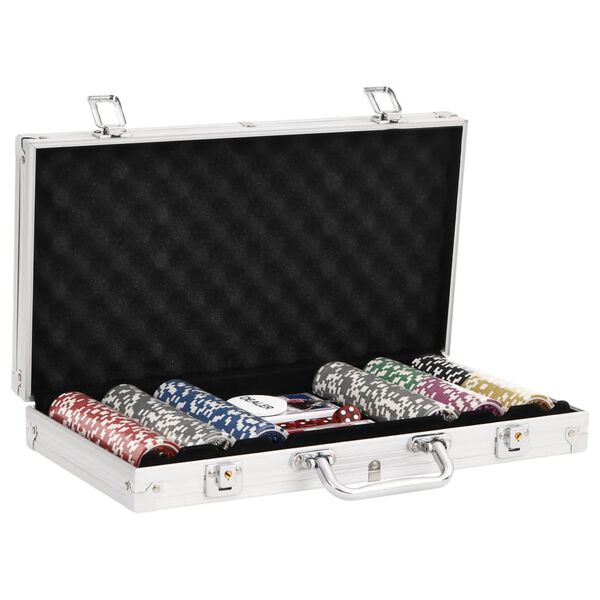 Jetons laser de poker 300 pcs