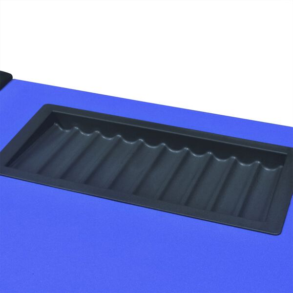 Table de poker pour 10 joueurs avec espace de croupier