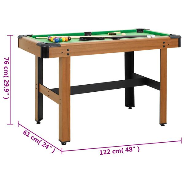 Billard 122x61x76 cm