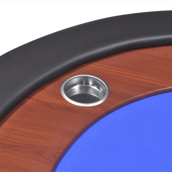 Table de poker pour 10 joueurs avec espace de croupier
