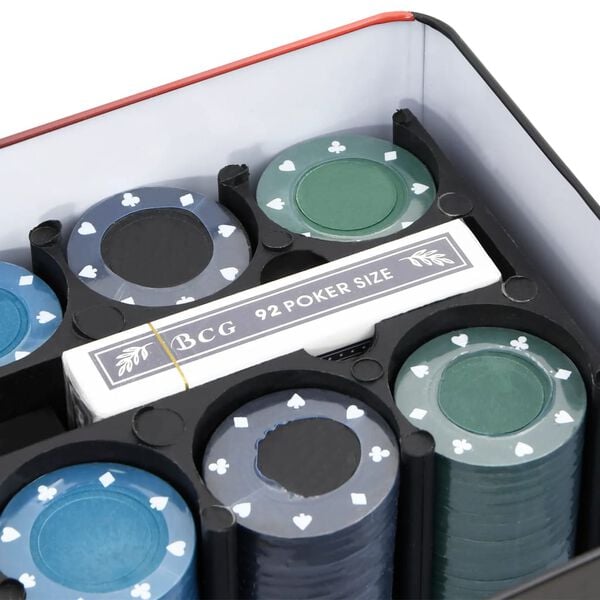 Jetons de poker 200 pcs