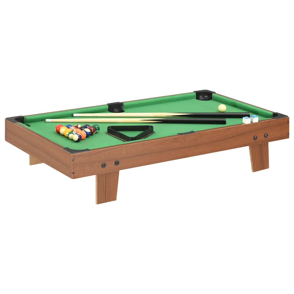 Mini billard 92x52x19 cm