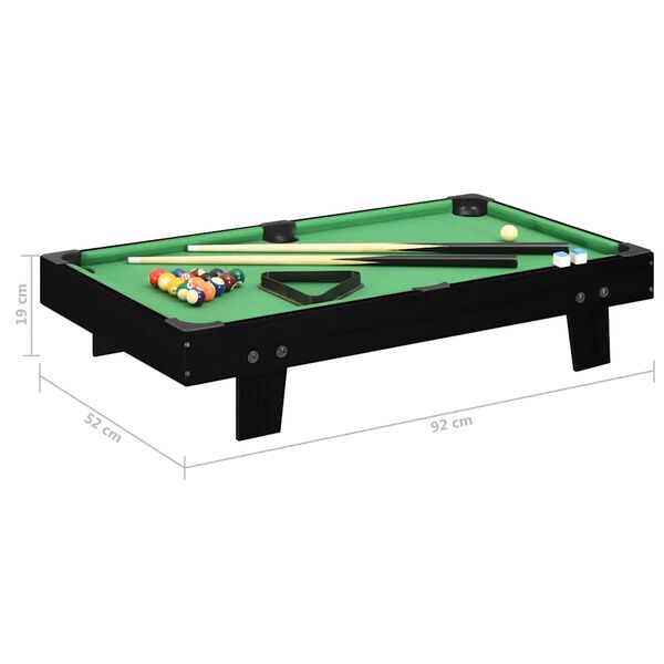Mini billard 92x52x19 cm